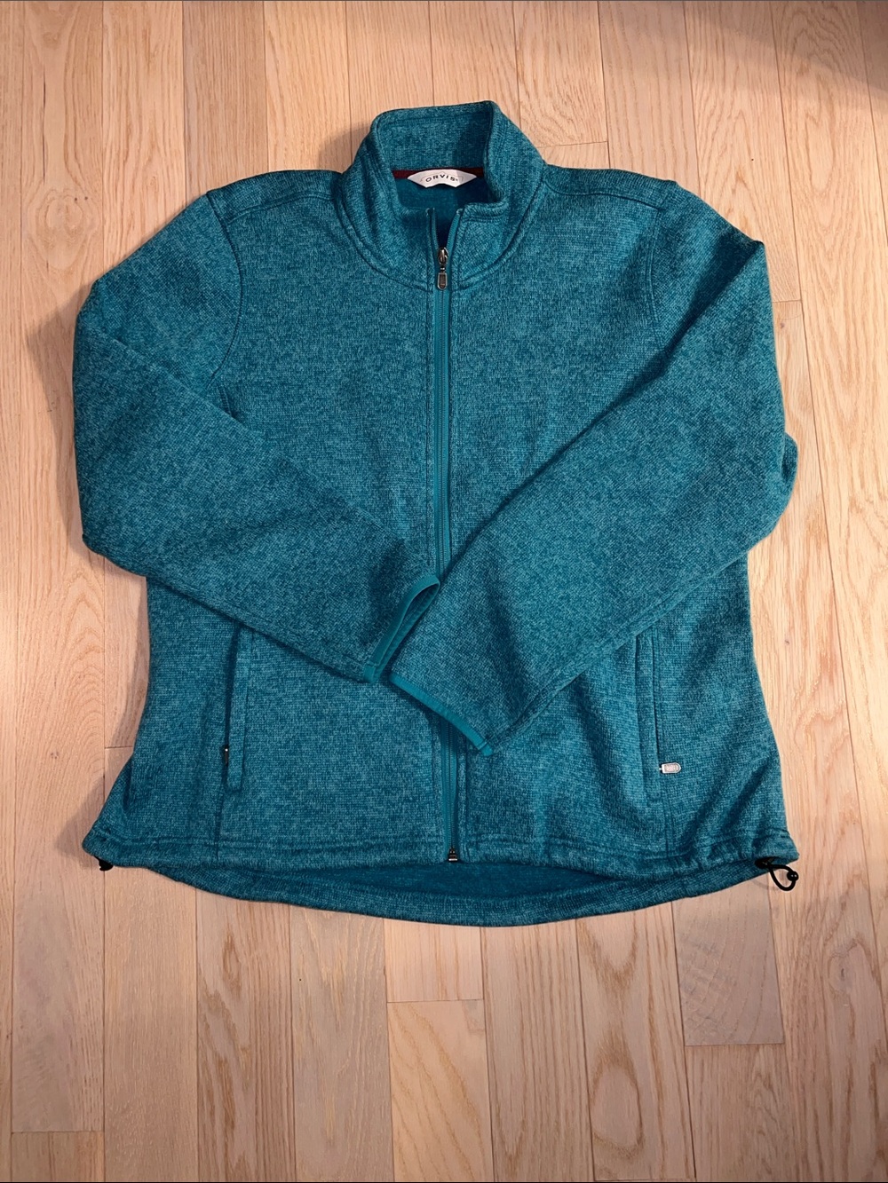 Orvis Teal Full-Zip Utility Jacket